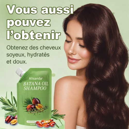 Shampooing Volumisateur Alisanda® à l’huile de Batana et romarin (Lot de 1)